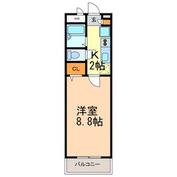 アンプルール　リーブル　ＡＩの物件間取画像